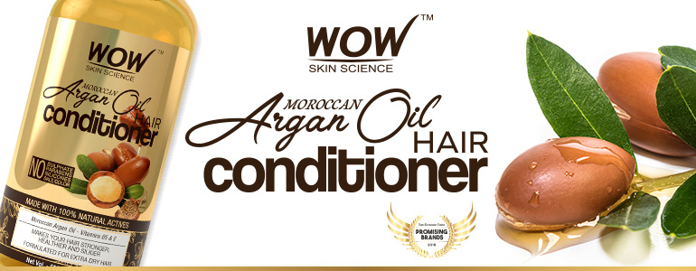 WOW Skin Science Moroccan Argan Oil Conditioner banner image